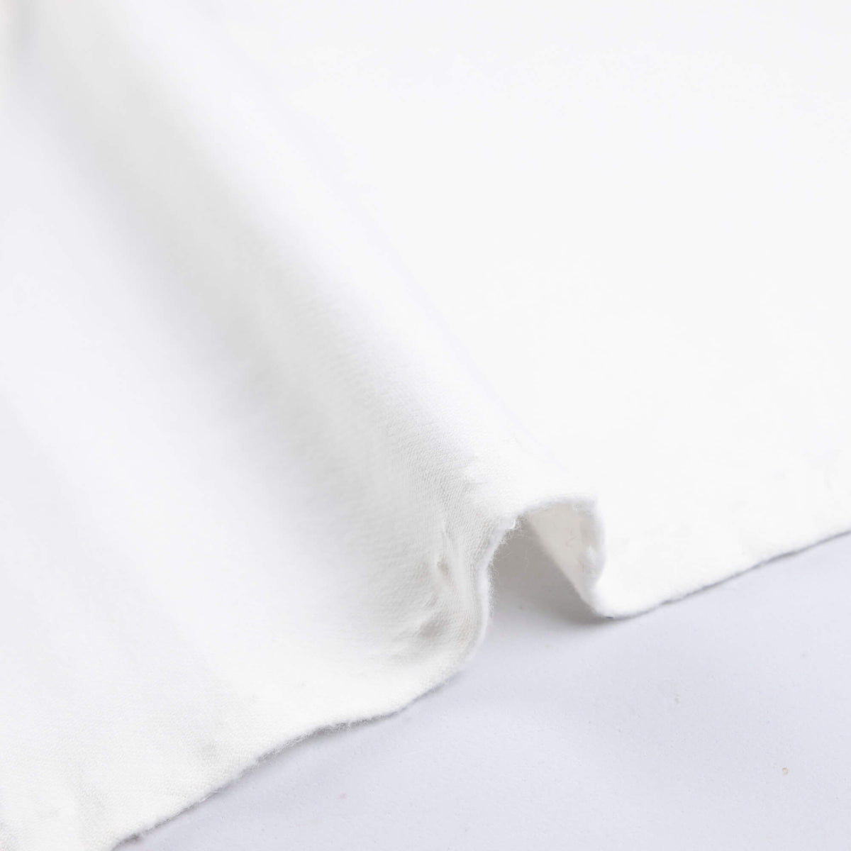 Molleton gratté 100% coton - Blanc cassé