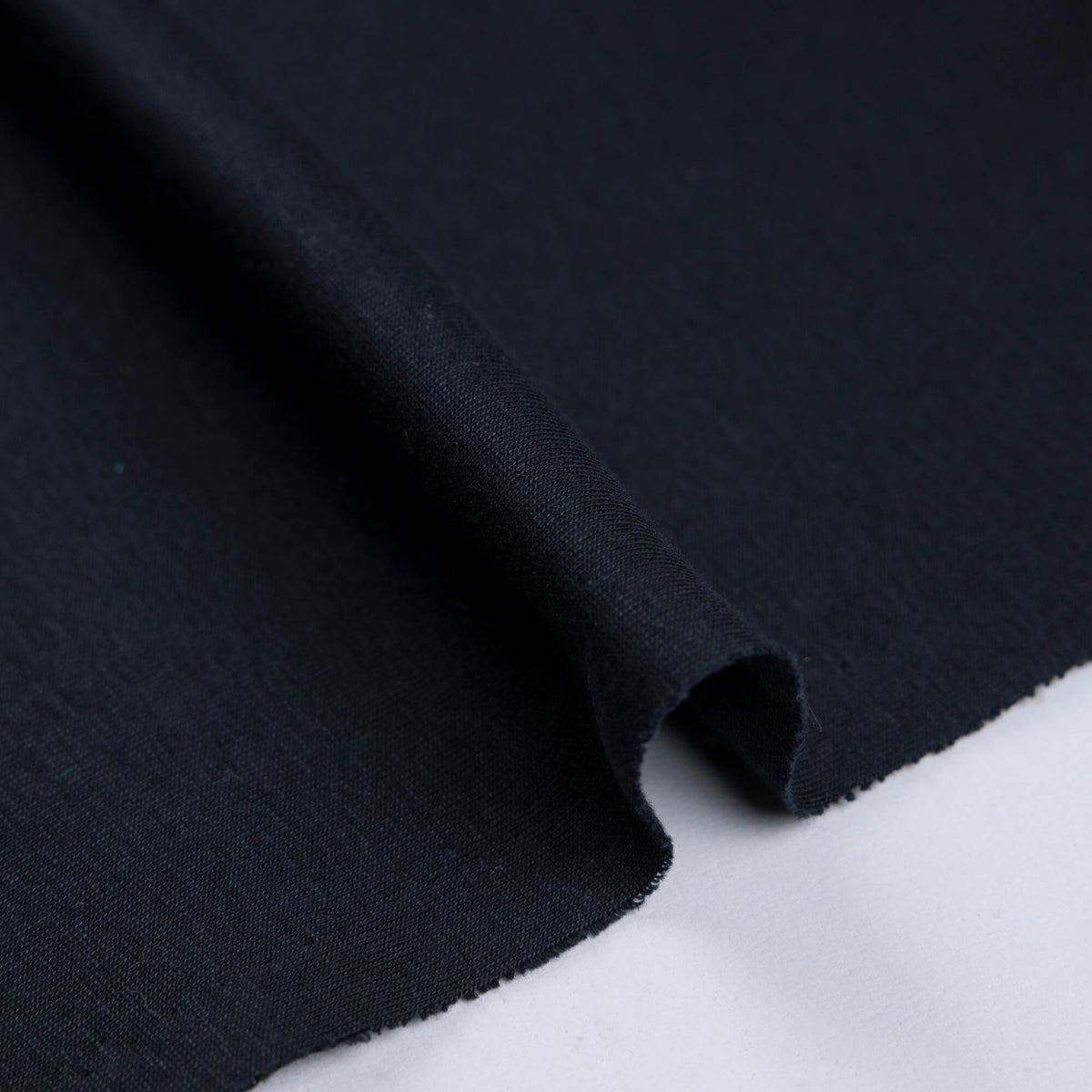 Jersey 100% coton côtes 1/1 - Noir