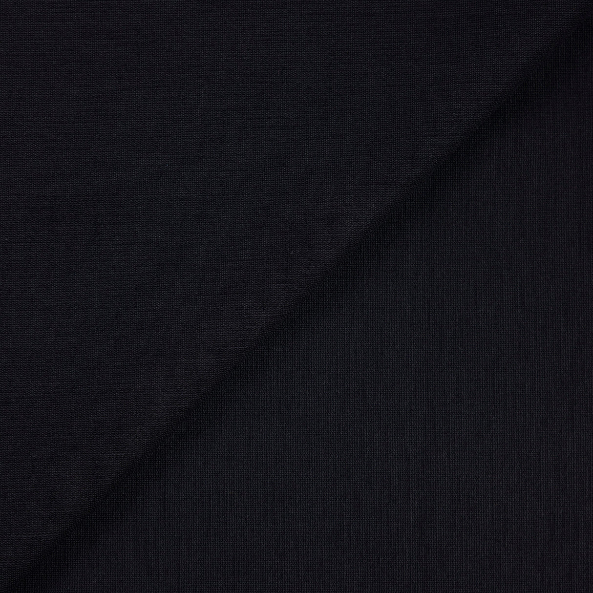 Maille milano laine & élasthanne – Noir