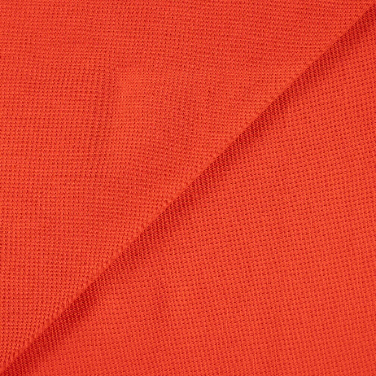 Maille milano laine & élasthanne - Rouge coquelicot