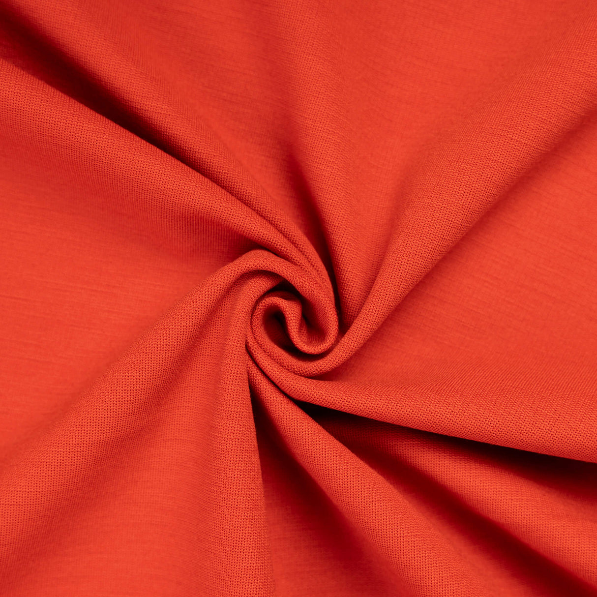 Maille milano laine & élasthanne - Rouge coquelicot