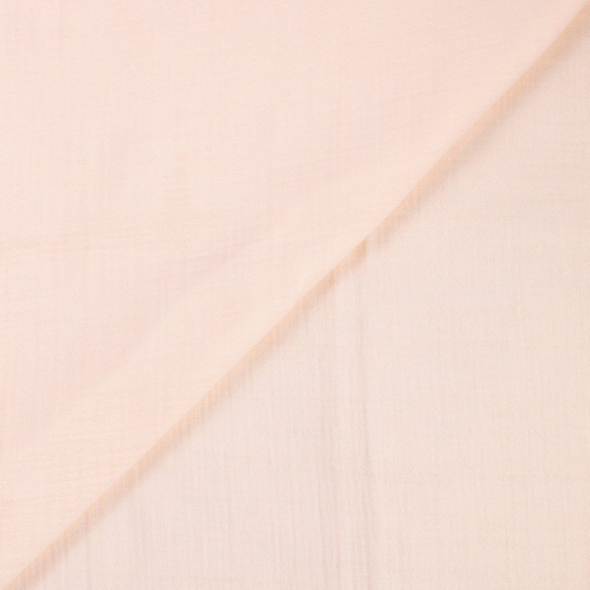 Double gaze 100% coton bio – Pêche