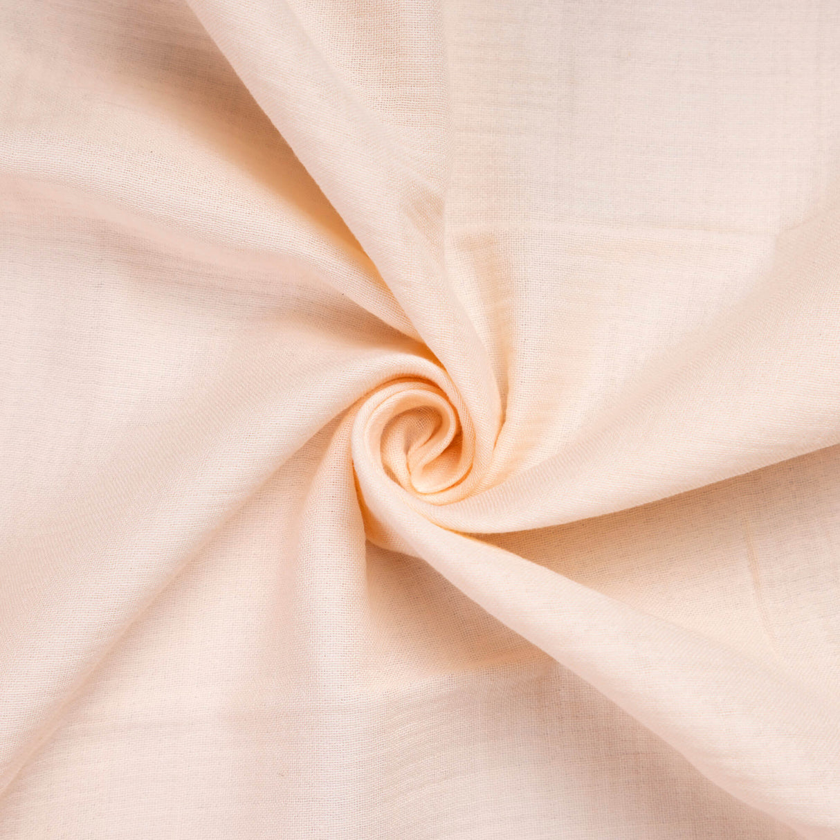 Double gaze 100% coton bio – Pêche