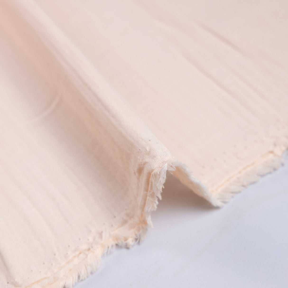 Double gaze 100% coton bio – Pêche