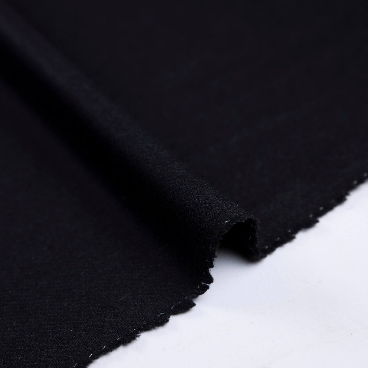 Flanelle de laine - Noir