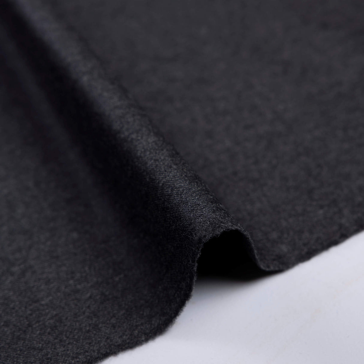 Flanelle 100% laine - Gris anthracite