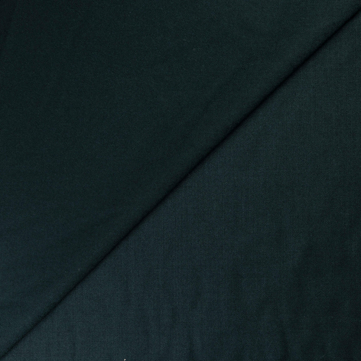 Flanelle 100% laine – Vert forêt