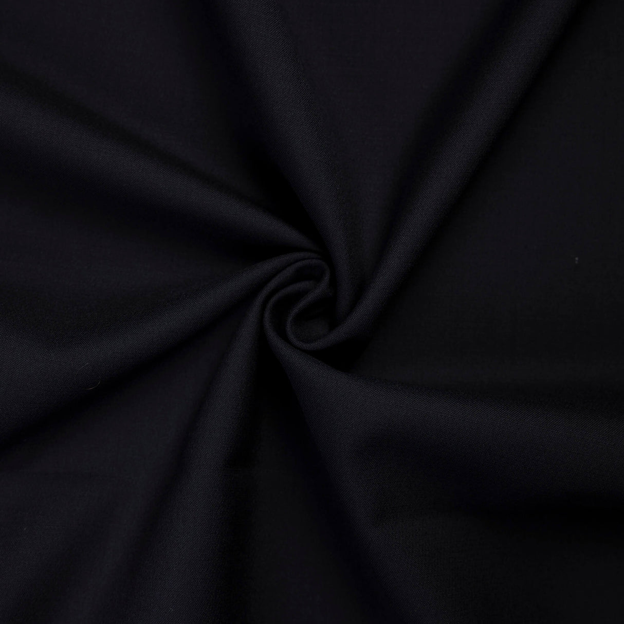Double crêpe 100% laine - Noir