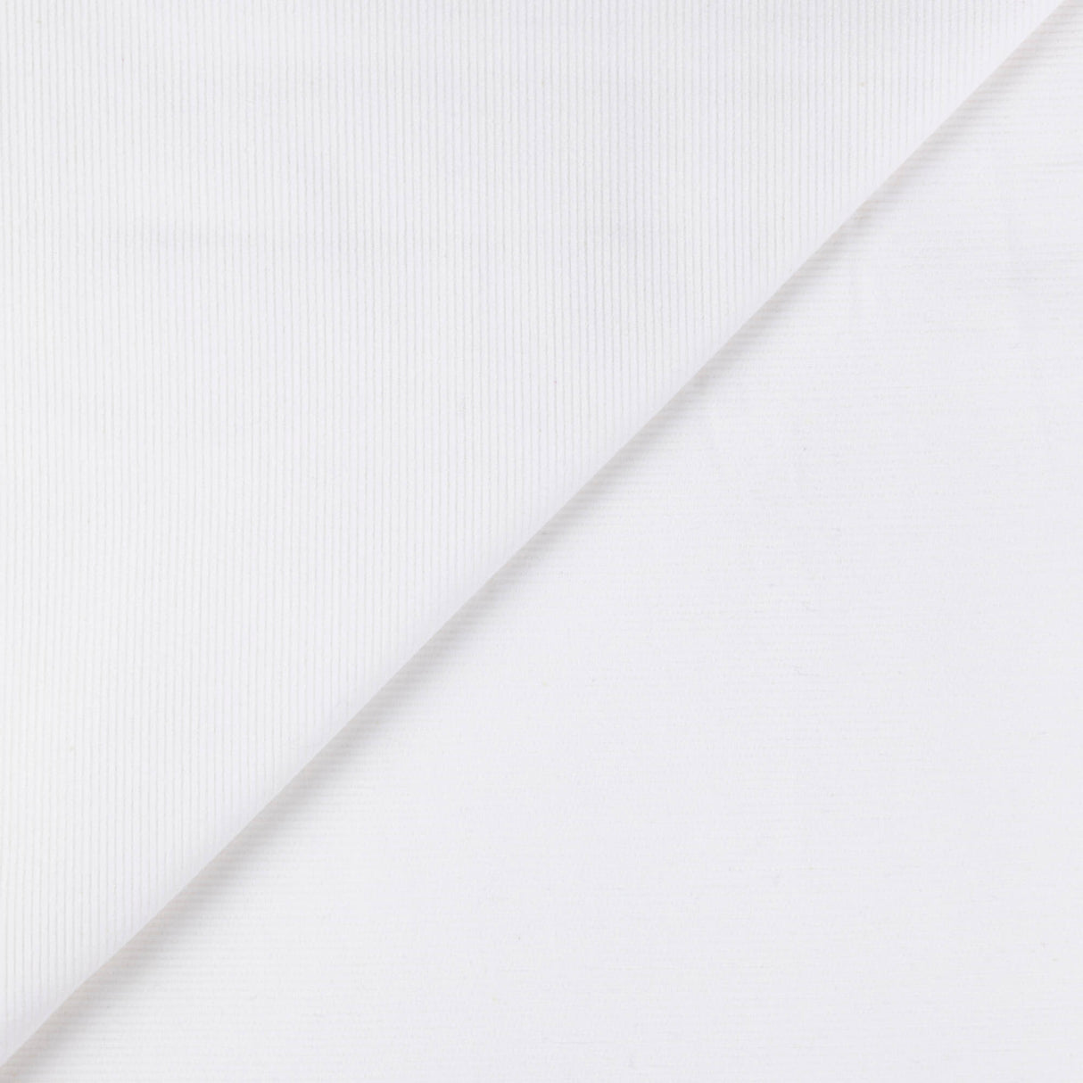 Velours milleraies 100% coton - Blanc cassé