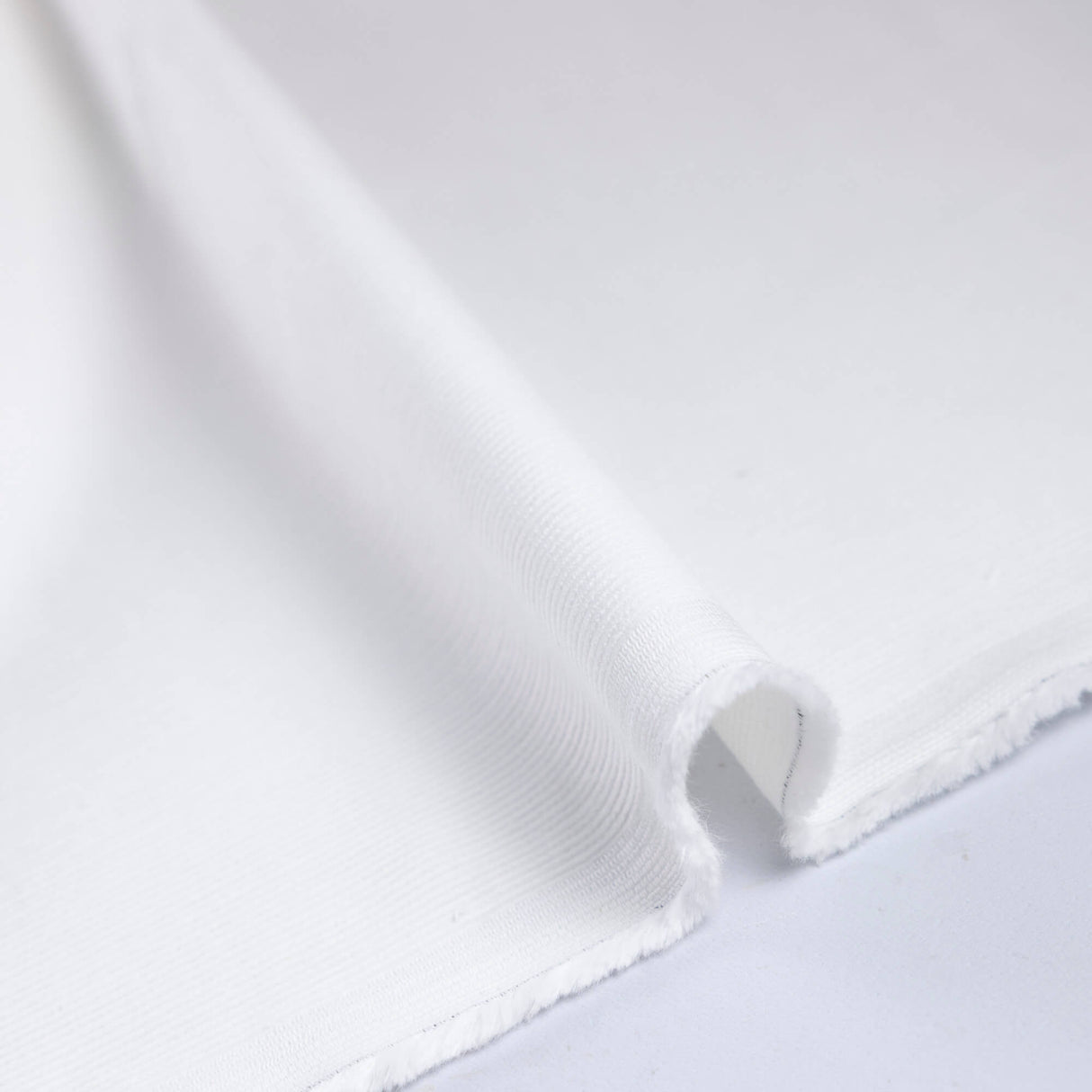 Velours milleraies 100% coton - Blanc cassé