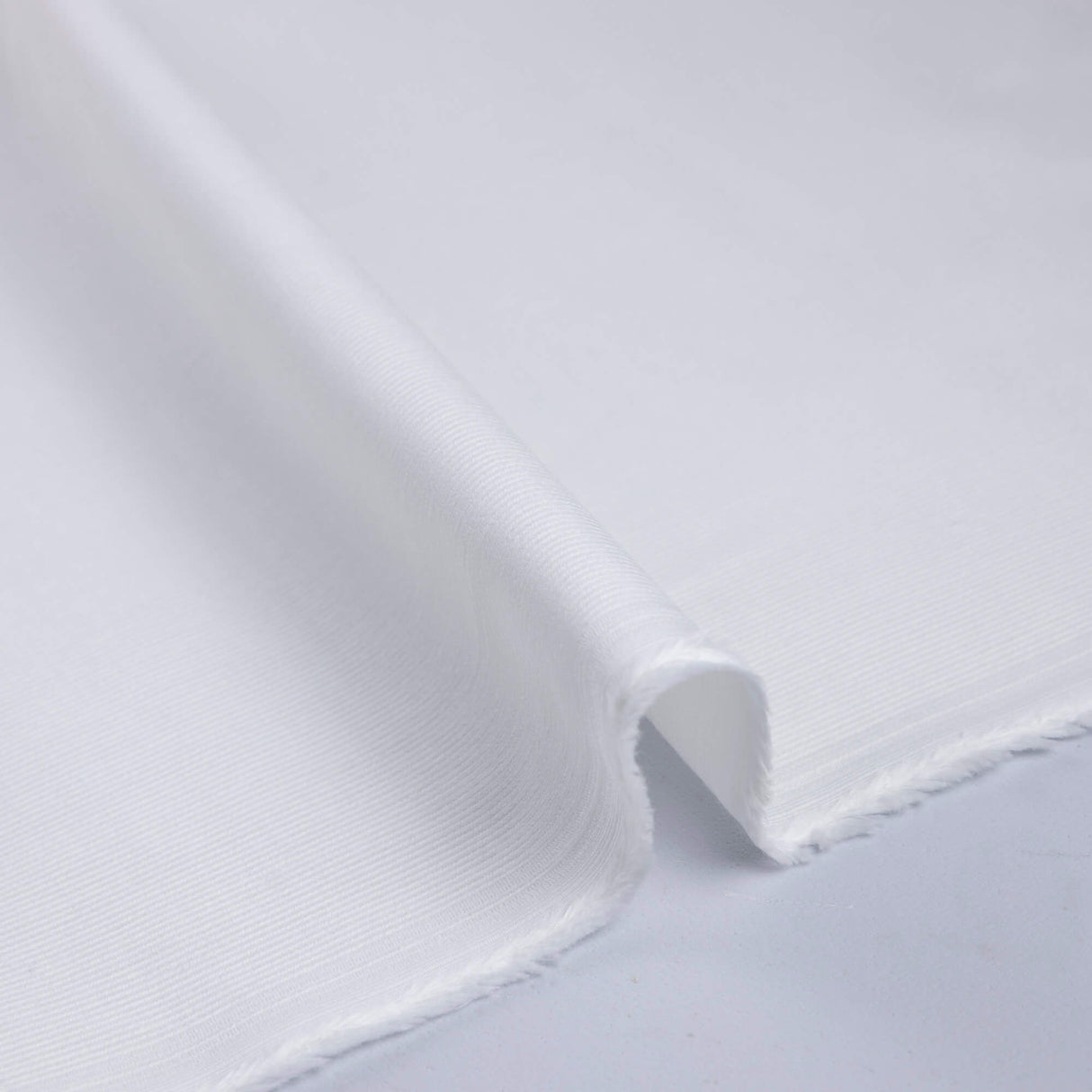 Velours côtelé babycord 100% coton - Blanc cassé