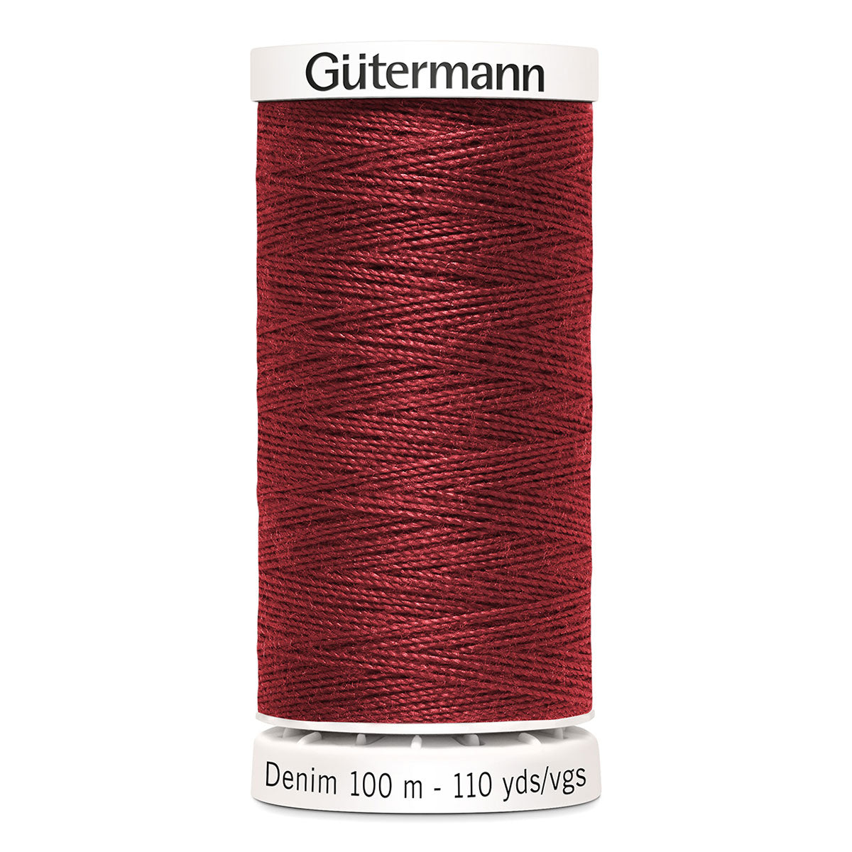 Fil à coudre Denim Gütermann 100 m n°4466 – Bordeaux
