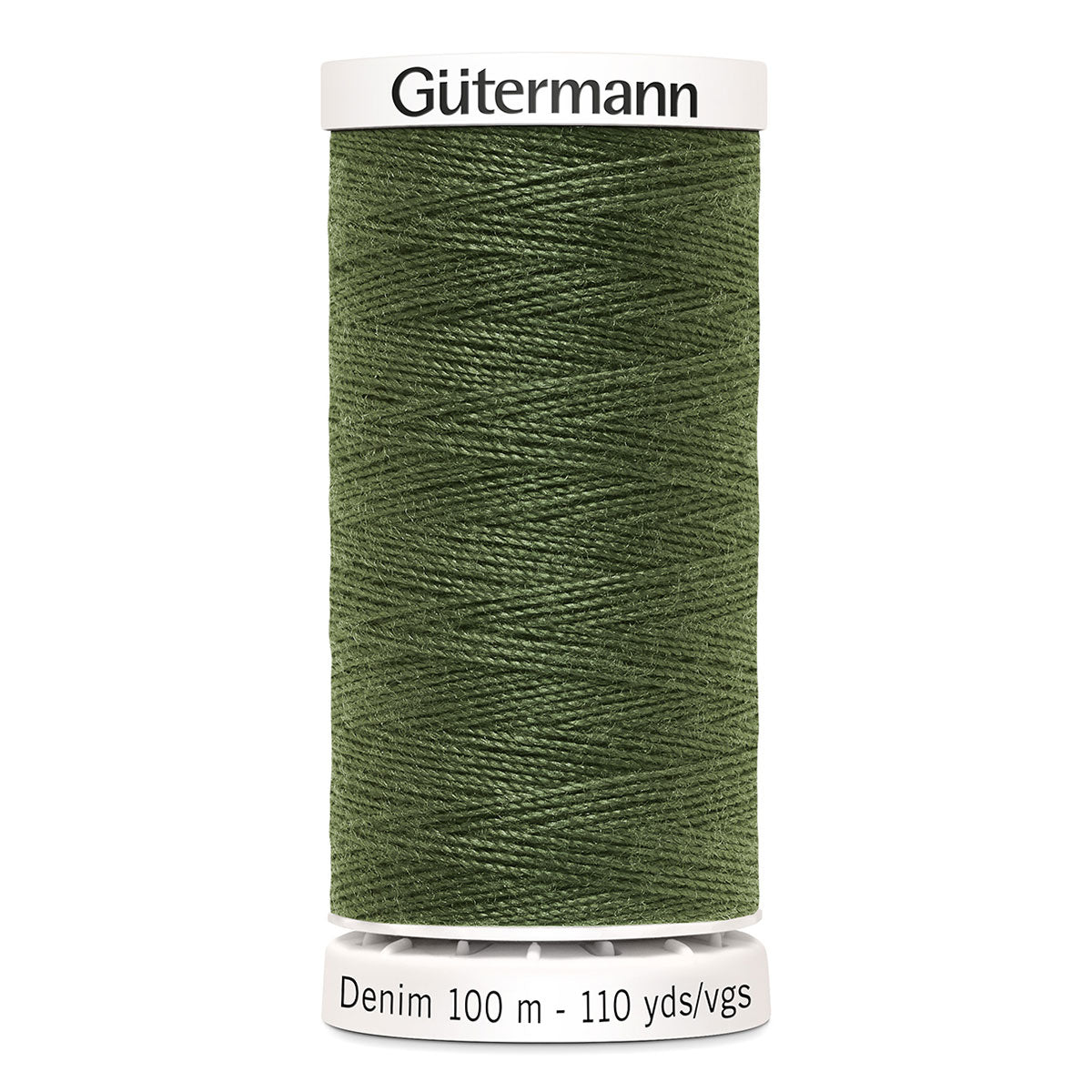 Fil à coudre Denim Gütermann 100 m n°9250 – Kaki