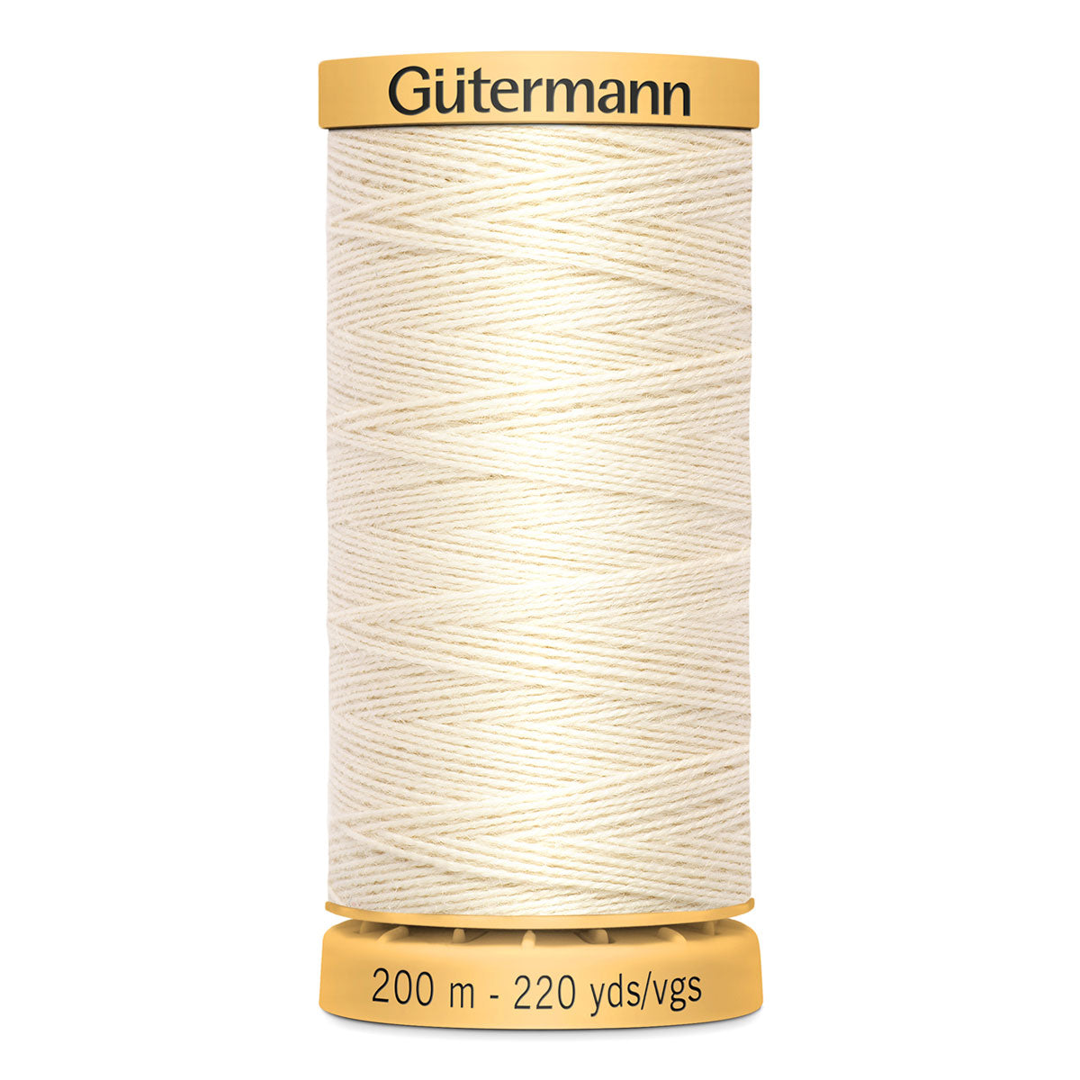 Fil à bâtir Gütermann 200 m – Écru