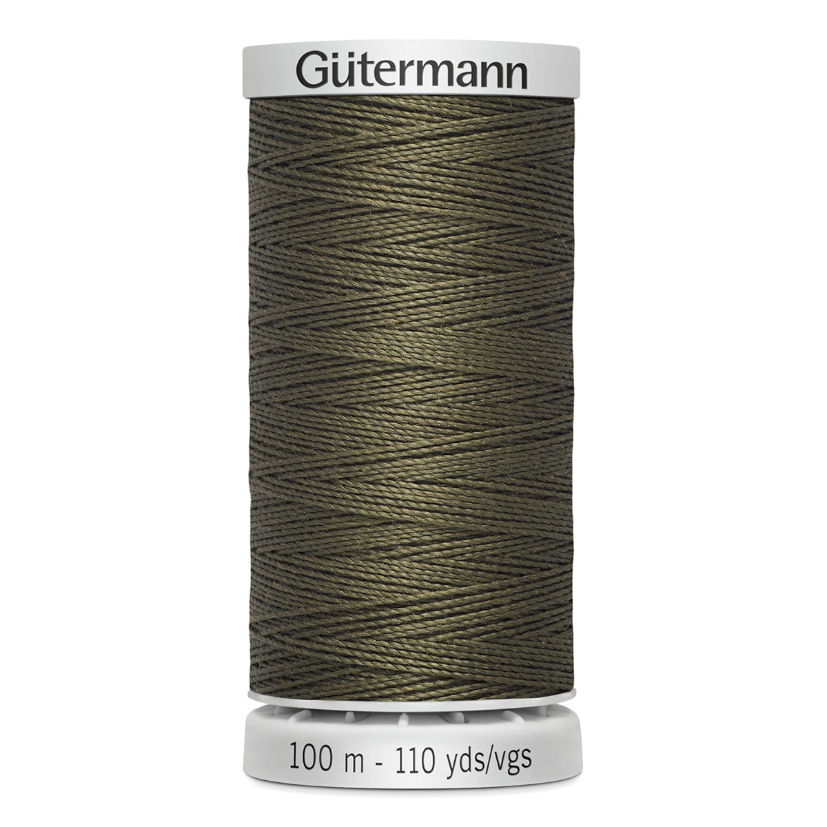 Fil extra fort Gütermann M 782 100 m n°676 – Kaki grisé