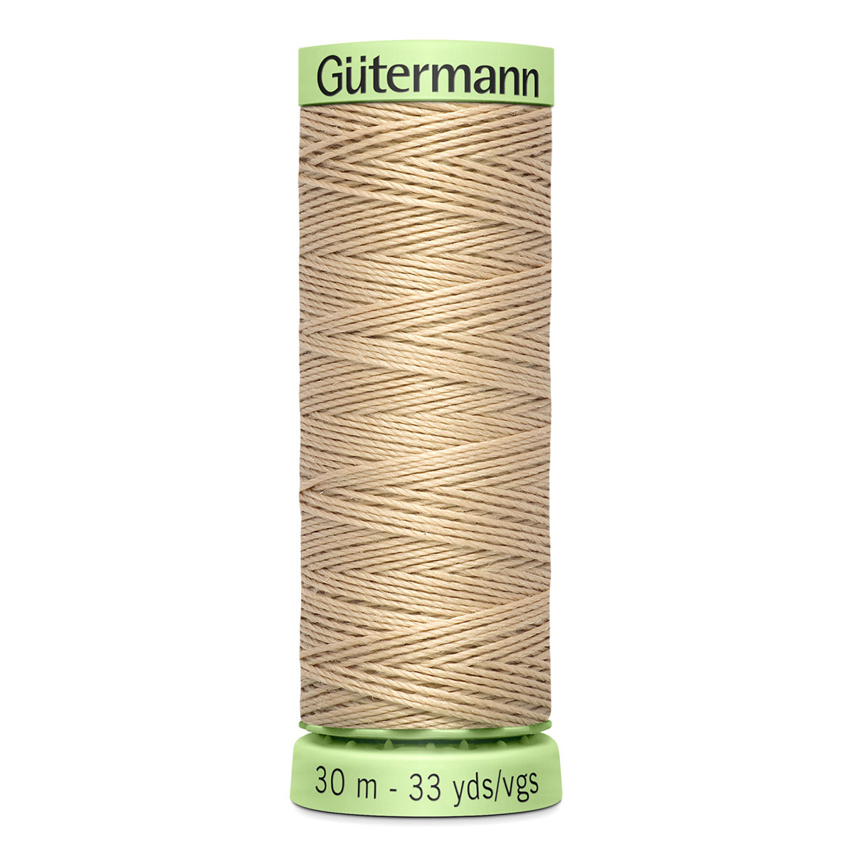Fil à coudre Cordonnet Gütermann 30 m n°186 – Beige sable