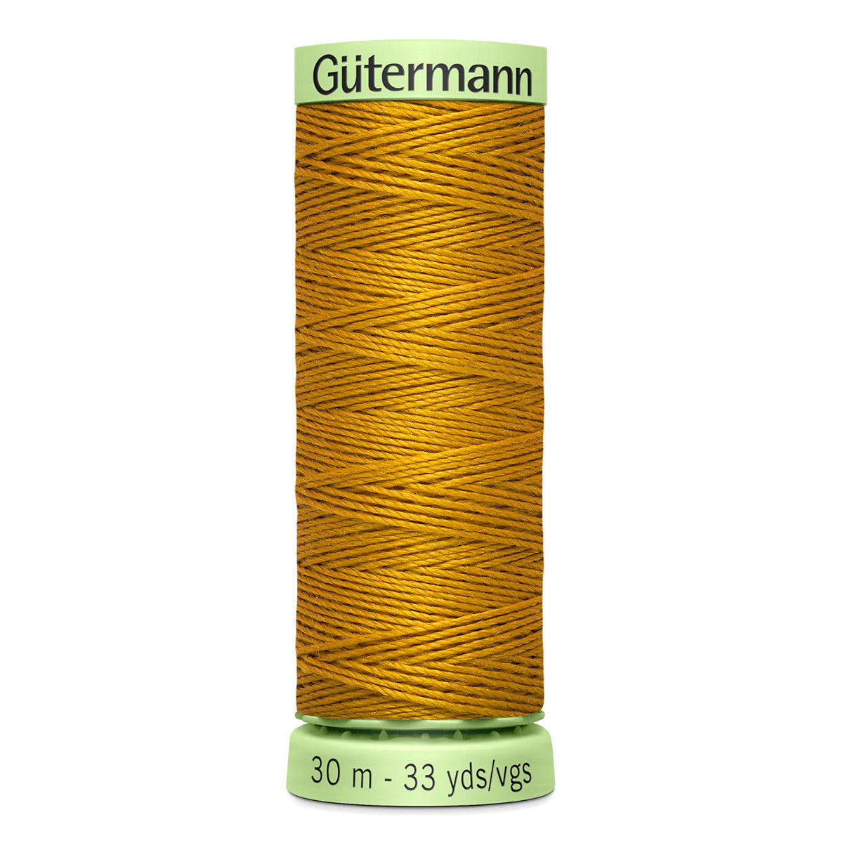 Fil à coudre Cordonnet Gütermann 30 m n°412 – Jaune moutarde
