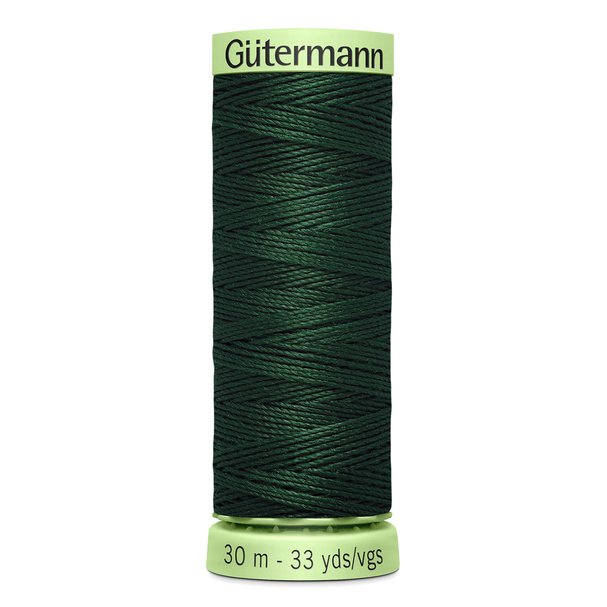 Fil à coudre Cordonnet Gütermann 30 m n°472 – Vert bouteille