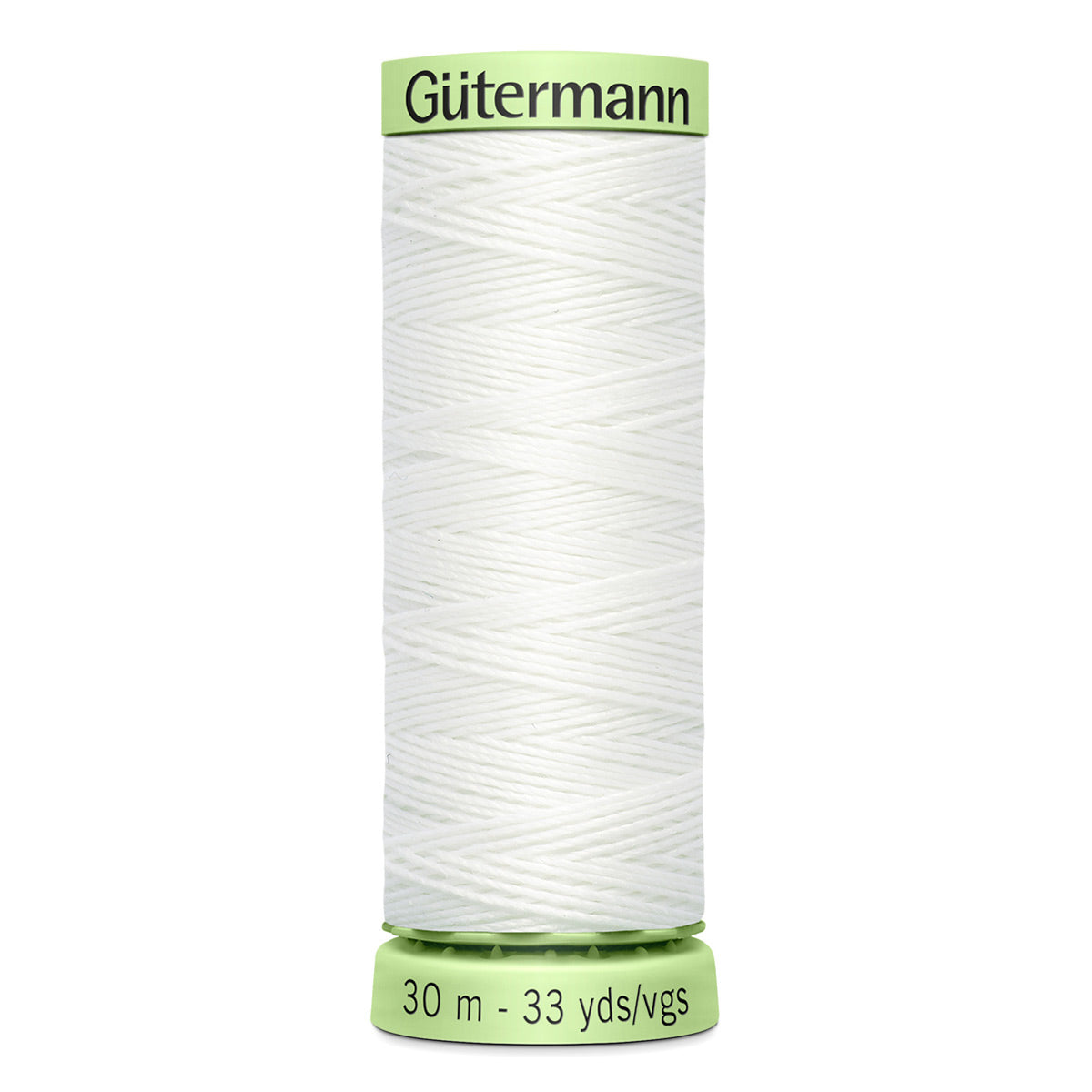 Fil à coudre Cordonnet Gütermann 30 m n°800 – Blanc