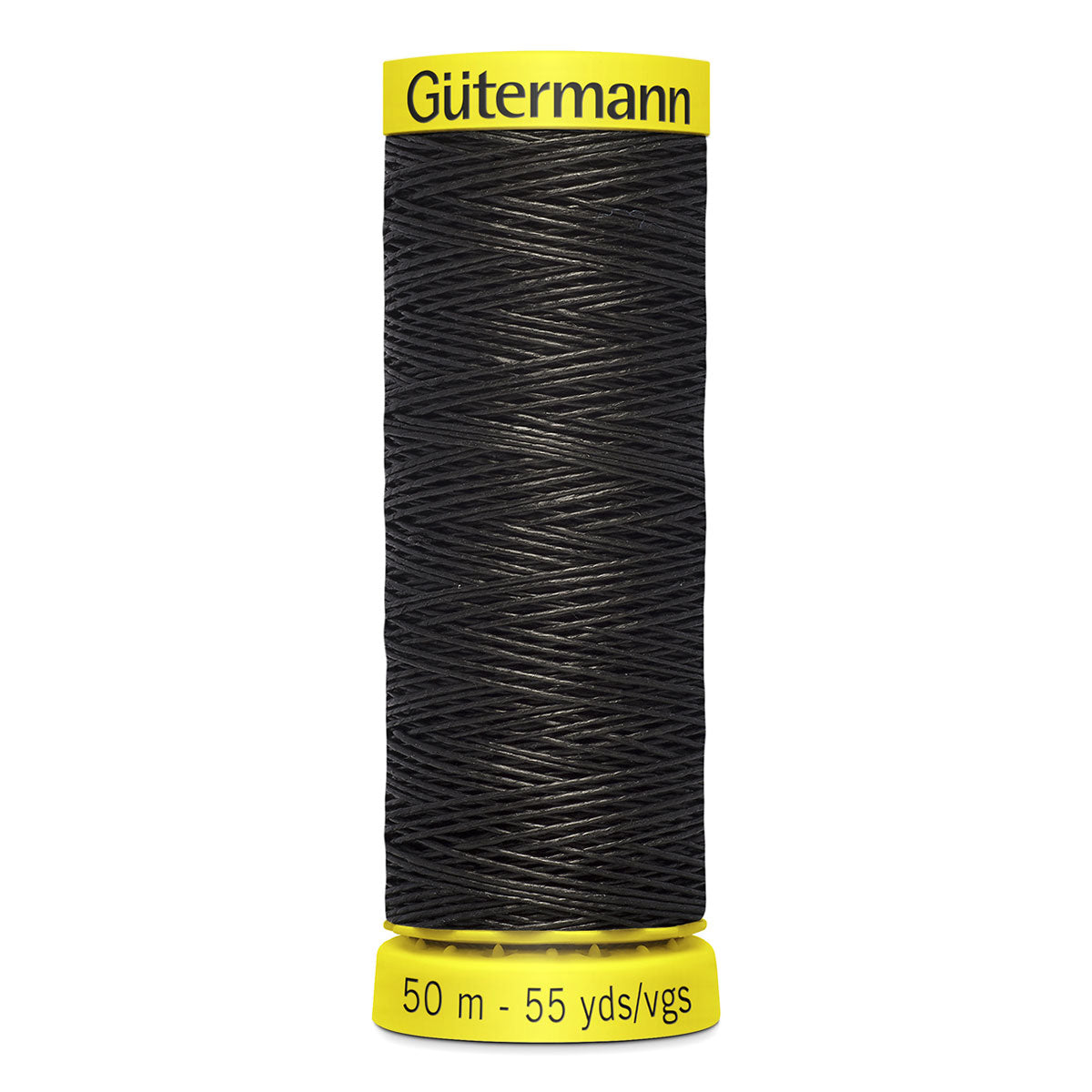 Fil de lin Gütermann 50 m n°7202 – Noir