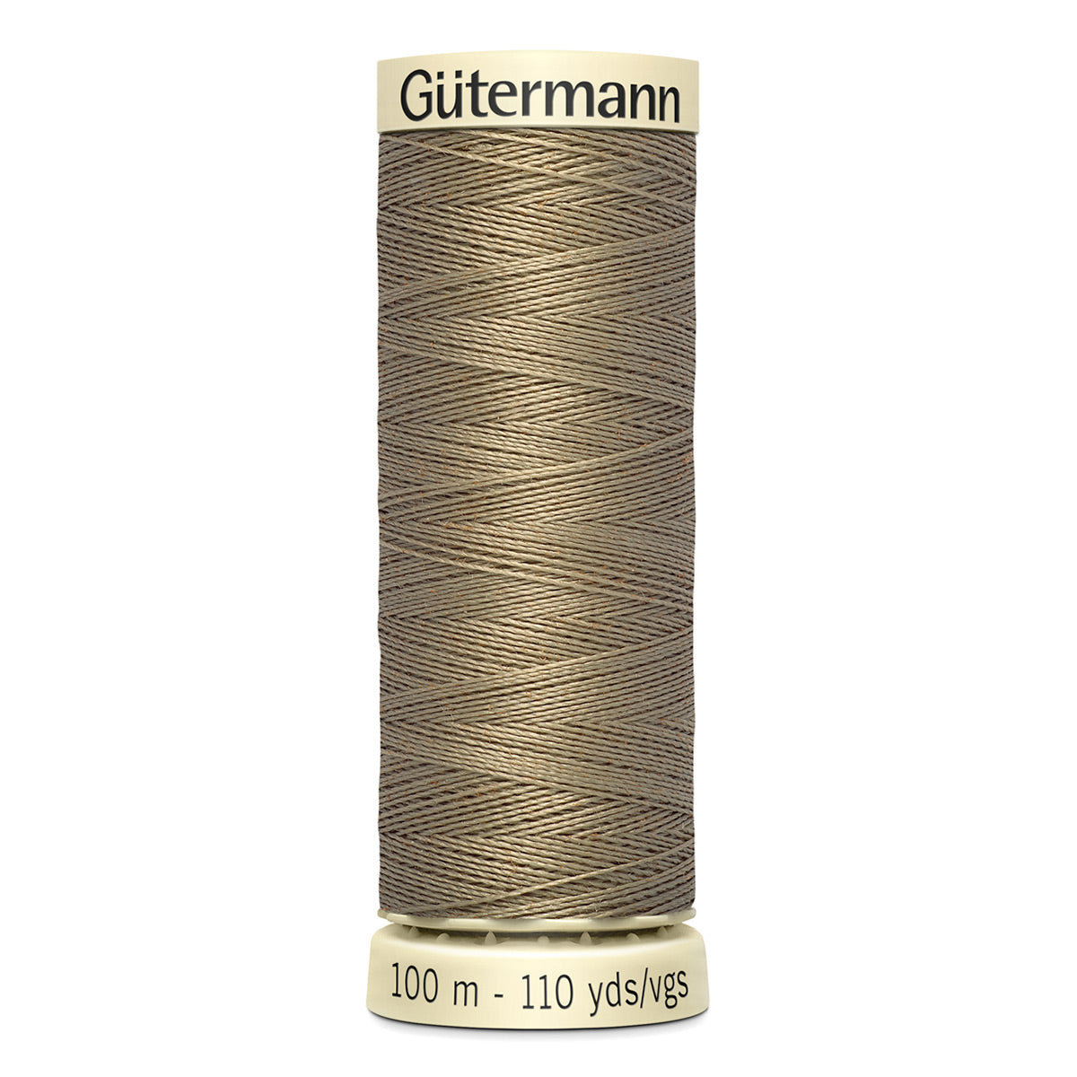 Fil à coudre polyester - Gütermann Tout Coudre 100 m n°208 Beige profond