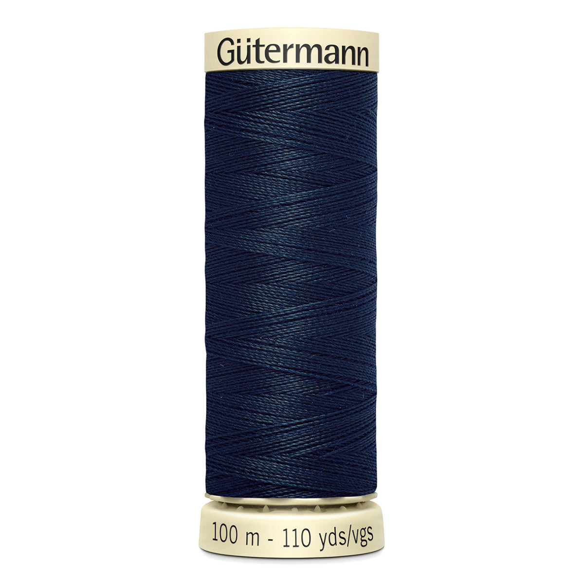 Fil à coudre polyester - Gütermann Tout Coudre 100 m n°487 Bleu nuit intense