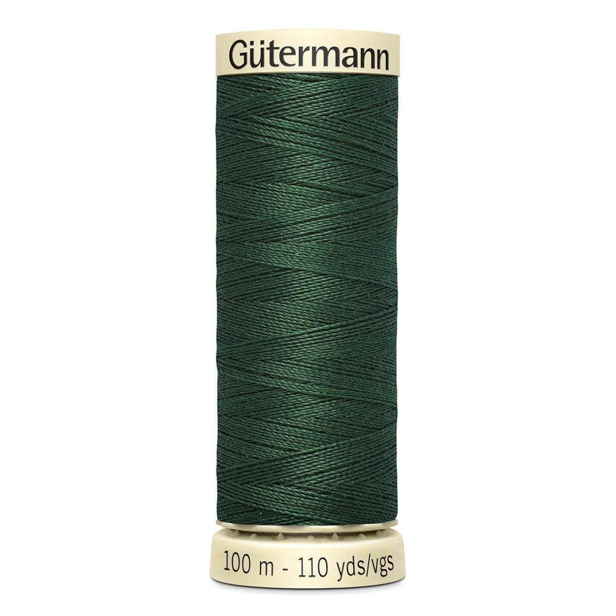 Fil à coudre polyester - Gütermann Tout Coudre 100 m n°555 Vert sapin