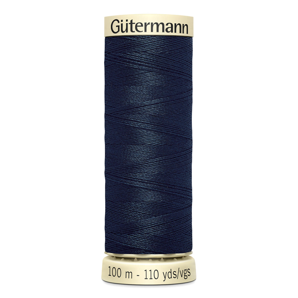 Fil à coudre polyester - Gütermann Tout Coudre 100 m n°595 Bleu marine abyssal