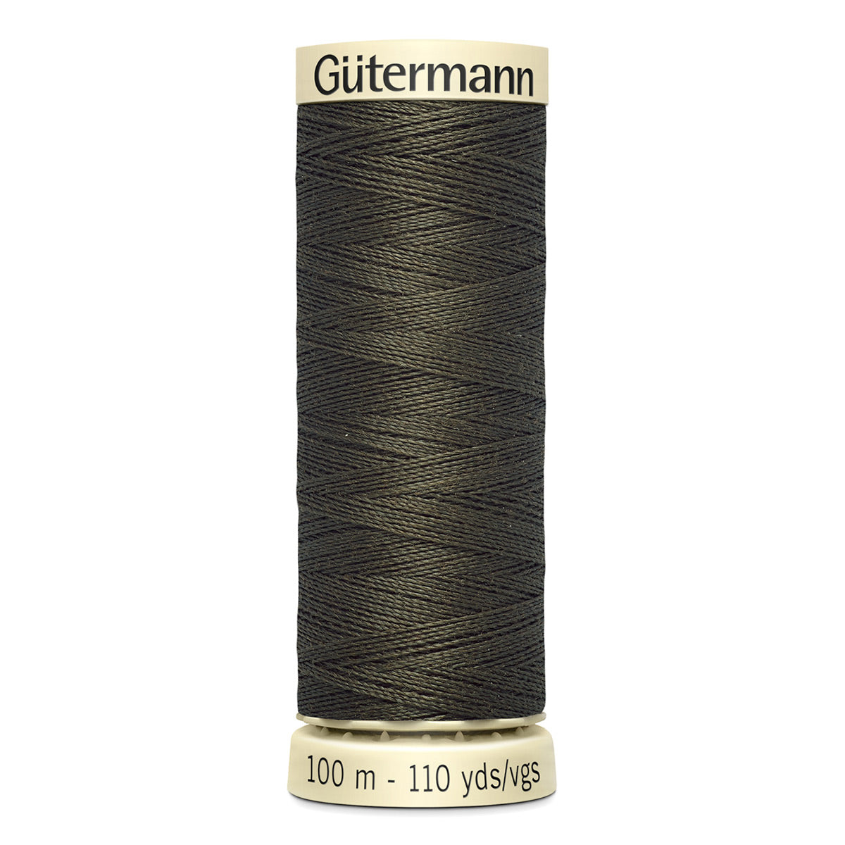 Fil à coudre polyester - Gütermann Tout Coudre 100 m n°673 Gris terre