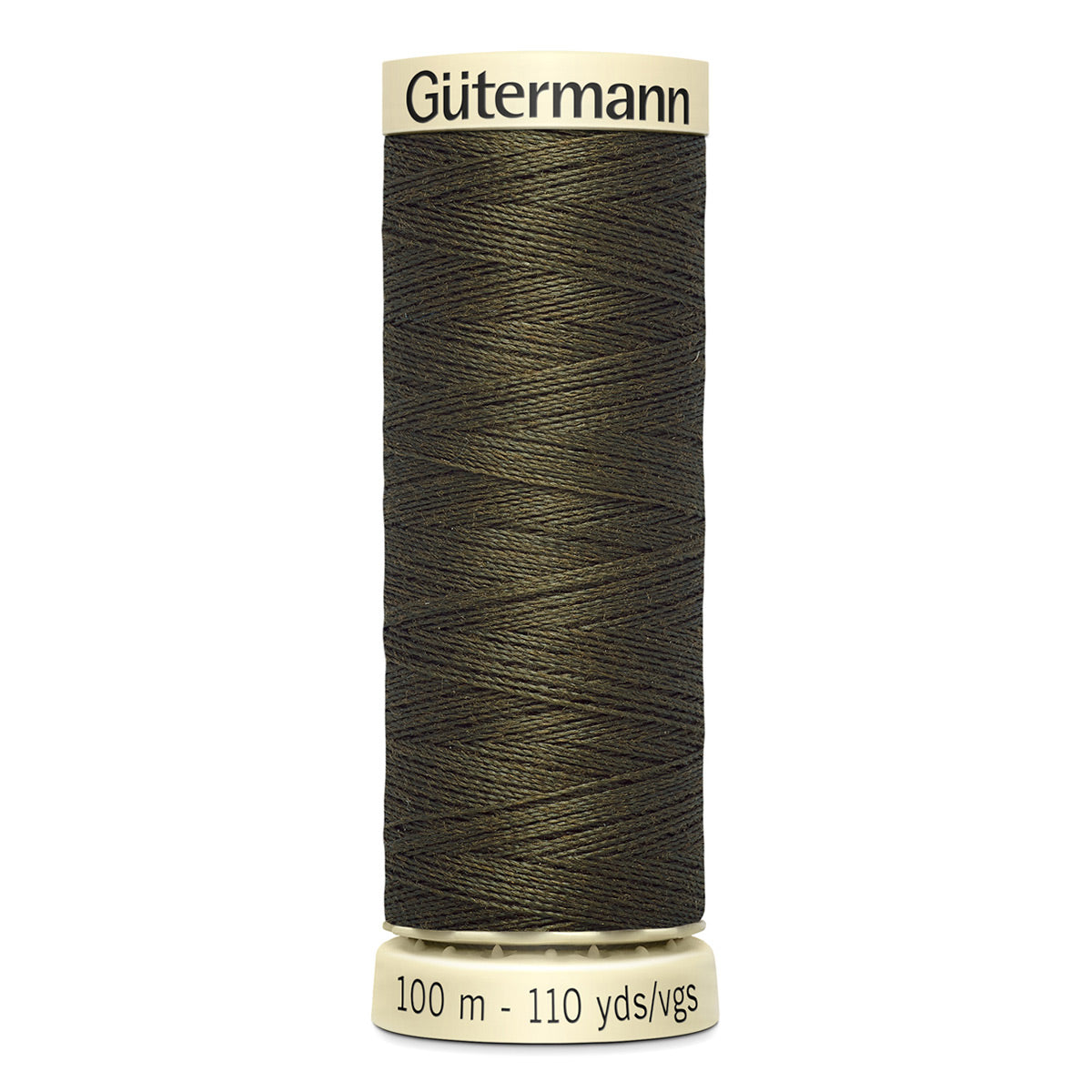 Fil à coudre polyester - Gütermann Tout Coudre 100 m n°689 Brun tourbe