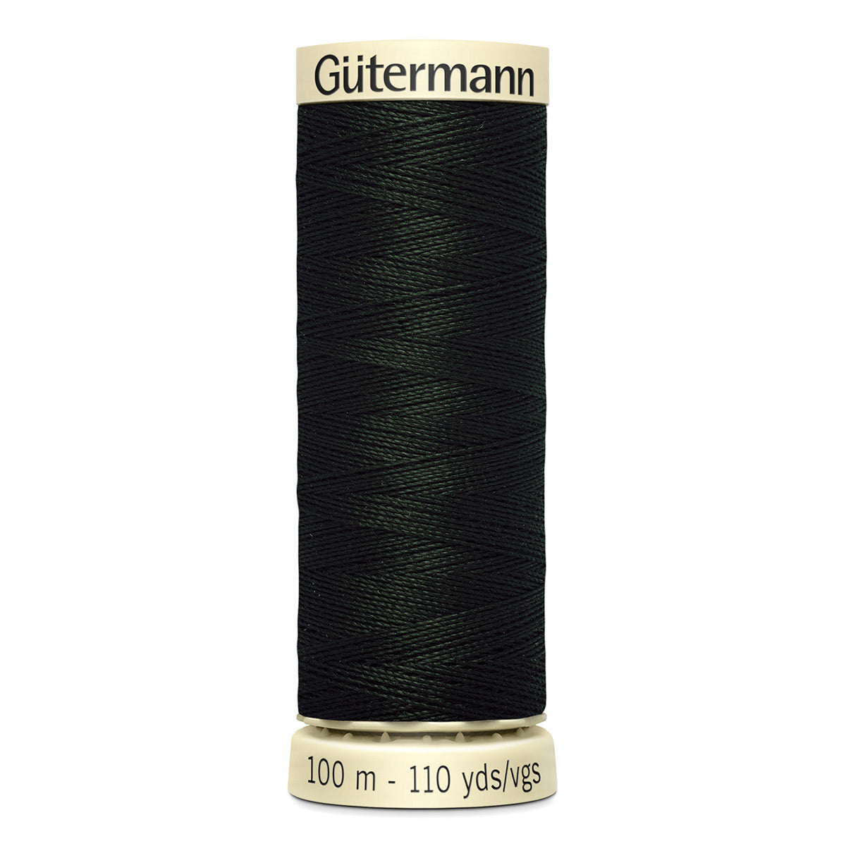 Fil à coudre polyester - Gütermann Tout Coudre 100 m n°766 Vert sapin très foncé