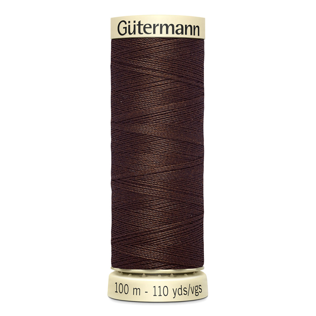 Fil à coudre polyester - Gütermann Tout Coudre 100 m n°774 Brun brumeux