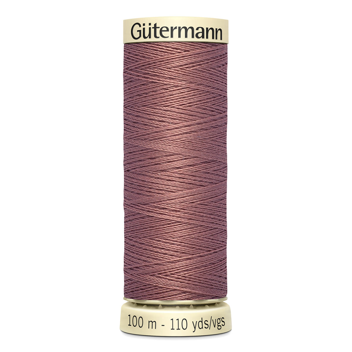 Fil à coudre polyester - Gütermann Tout Coudre 100 m n°844 Brun clair minéral
