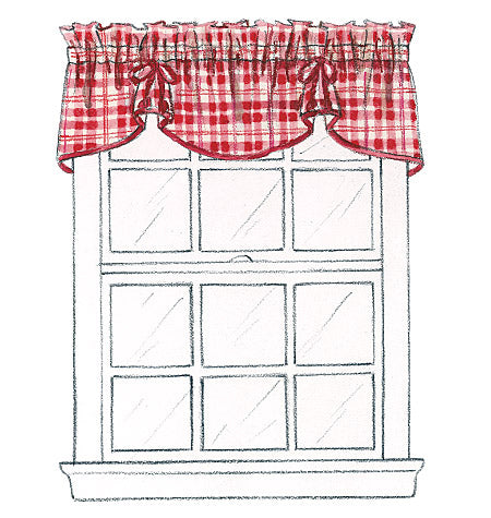 Patron McCall's n°4408 – Rideaux et cantonnières
