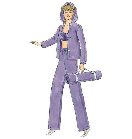 Patron McCall's n°6258 – Vêtements de mode pour poupée de 46 cm