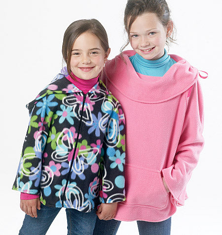 Patron McCall's n°6431 – Ponchos pour enfants et filles