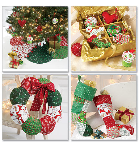 Patron McCall's n°6453 – Décorations de Noël