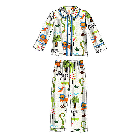 Patron McCall's n°6458 – Haut et pantalon pour enfants