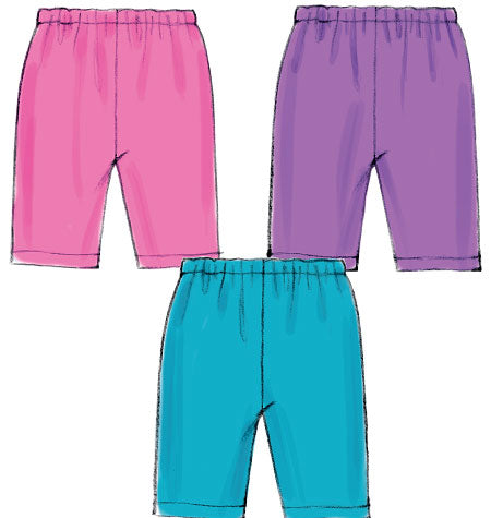 Patron McCall's n°6912 – Haut, robe, culotte bouffante et pantalon pour bébé