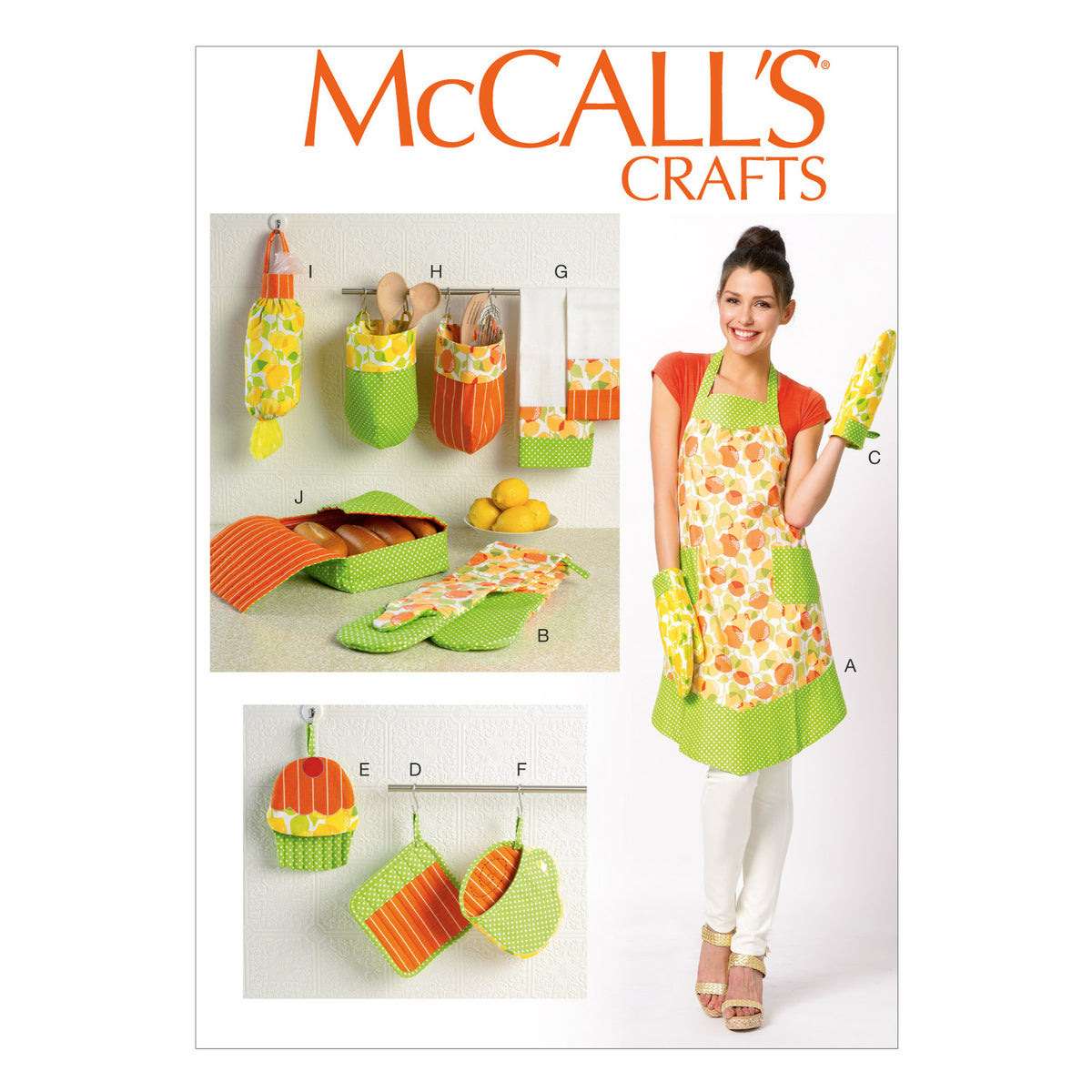 Patron McCall's n°6978 – Tablier et accessoires de cuisine