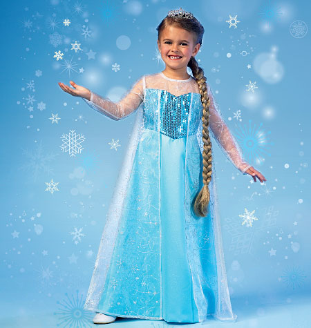 Patron McCall's n°7000 – Robe de princesse et cape
