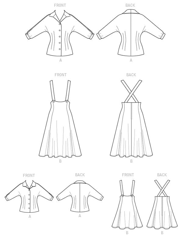 Patron McCall's n°7184 – Haut et chasuble