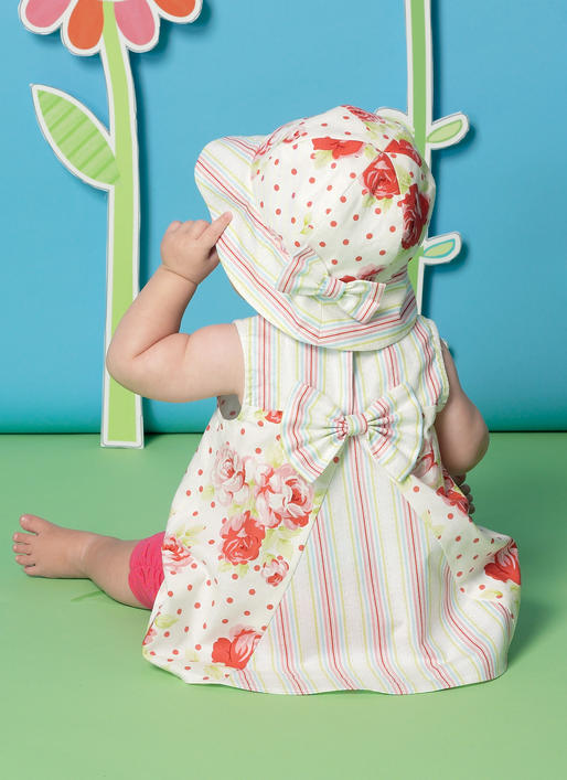 Patron McCall's n°7342 – Robes et accessoires pour enfants