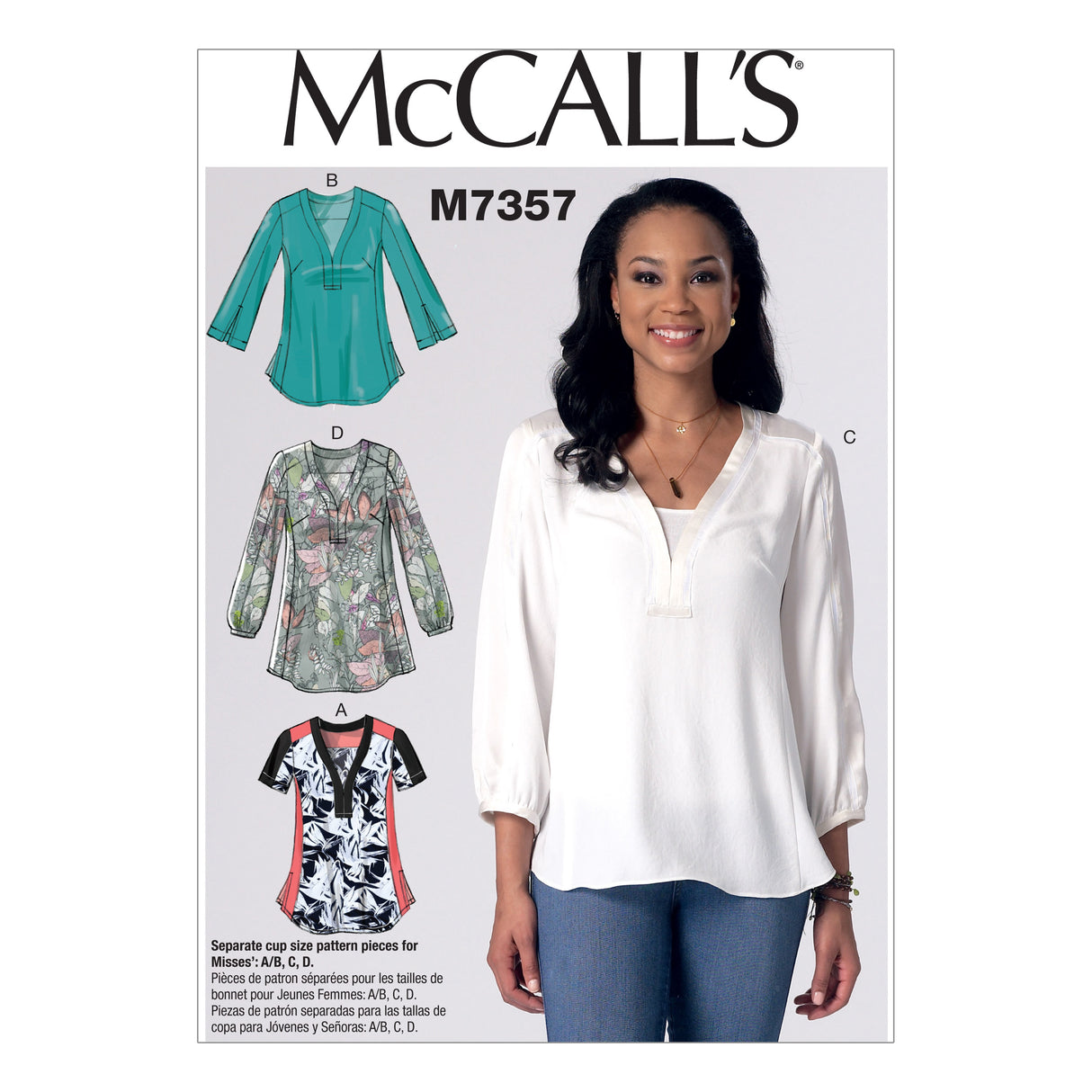 Patron McCall's n°7357 – Hauts élégants pour femme