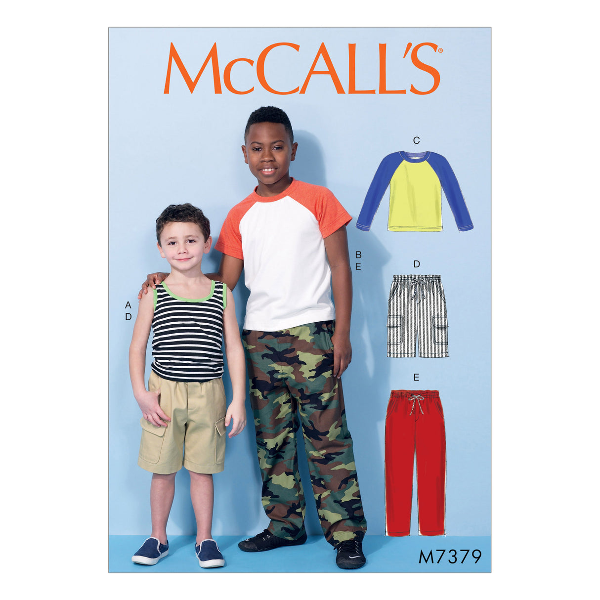 Patron McCall's n°7379 – Ensemble coordonné pour enfants