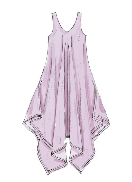Patron McCall's n°7402 – Robes et combinaisons élégantes pour femme
