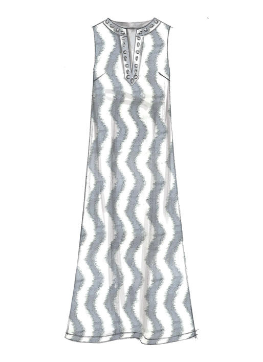 Patron McCall's n°7408 – Tuniques et robes élégantes pour femme