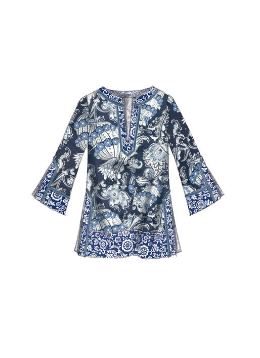 Patron McCall's n°7408 – Tuniques et robes élégantes pour femme