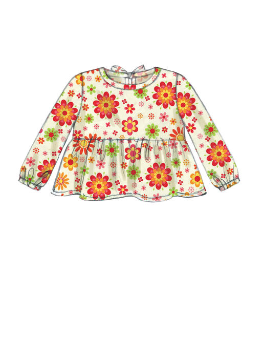 Patron McCall's n°7458 – Hauts et pantalons pour enfants