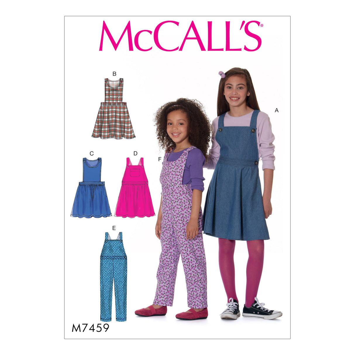 Patron McCall's n°7459 – Chasubles et salopettes